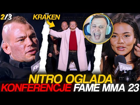 NITRO OGLĄDA KONFERENCJĘ FAME MMA 23 | NAJLEPSZE MOMENTY [2/3]