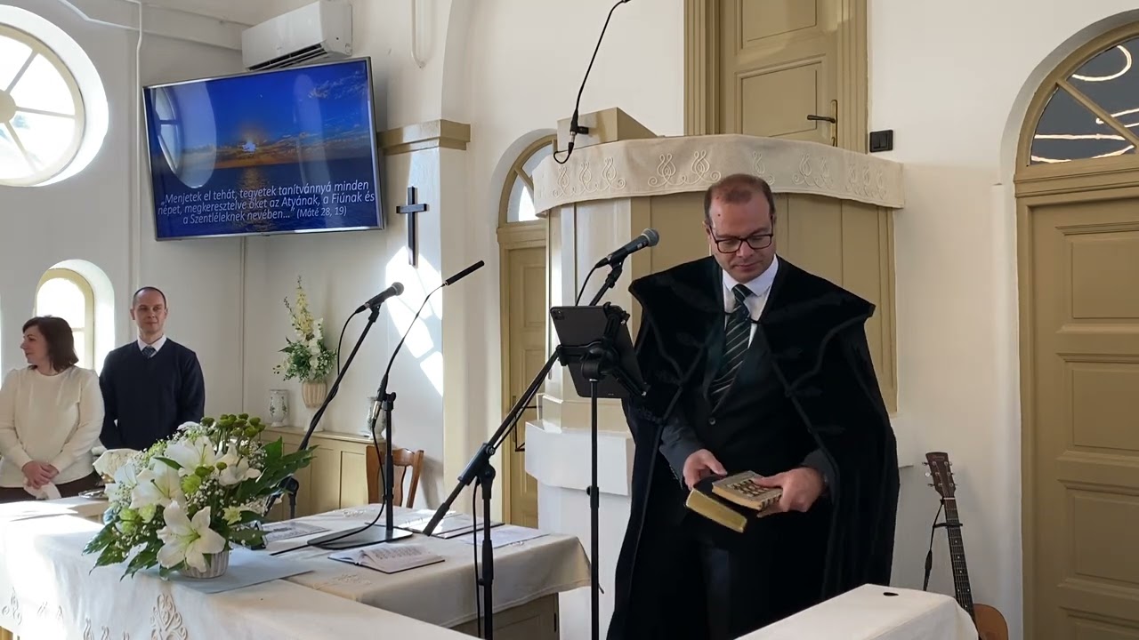 Elköteleződni Jézus mellett - Vasárnapi Istentisztelet - 2024. október 13. 10 óra