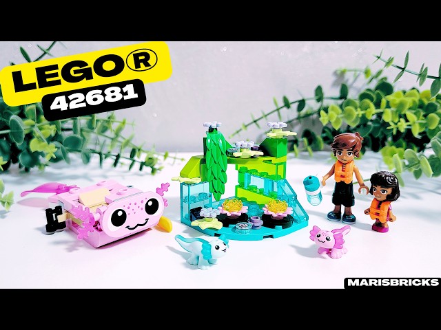 Vídeo relacionado con LEGO Friends Aventuras en el Barco-Ajolote de Juguete - 2 Mini Muñecos, 2 Figuras de Animales Adorables, Plantas, Flores y Accesorios - Regalo de Cumpleaños para Niñas de 5+ Años - 42681