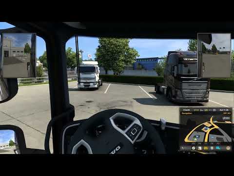 I tested the Auto Emergency Braking in ETS2...