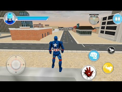 Flying Robot Rescue Mission City Rescue Adventure | Super Flying Robot Hero - Android GamePlay