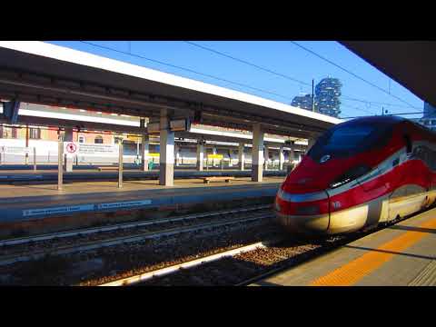 Nuovo Frecciarossa 1000 a Milano Porta Garibaldi