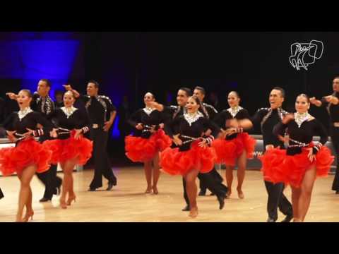 TSC Schwarz Gold A-Team Latin, AUT | 2016 World Formation Latin | DanceSport Total