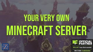 How to host your own Minecraft Server! | Bedrock or Java Edition Guide | 20% off Promo Code!
