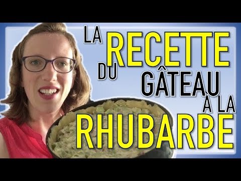 🍰Ma recette du gâteau à la rhubarbe allemand 😋: der Rhabarberkuchen