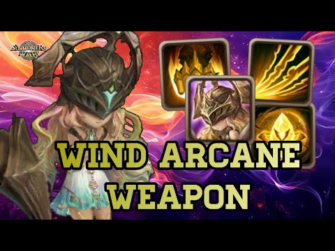 NEW WIND ARCANE WEAPON DAISY IN RTA [Summoners War : Sky Arena]
