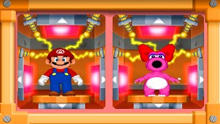 Mario Party 7 Minigames - Mario vs Birdo vs Luigi vs Dry Bones