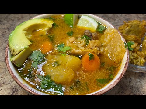 The BEST Asopao de Pollo | Puerto Rican Chicken Soup