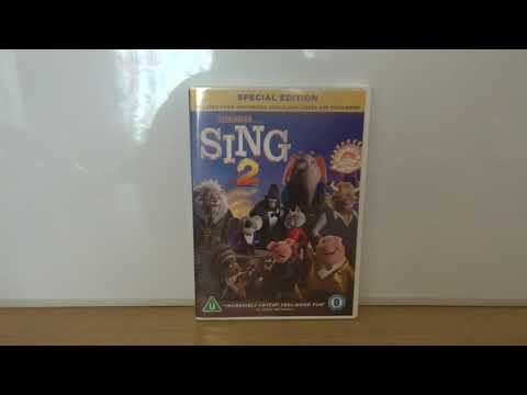 Sing 2 (UK) DVD-Unboxing