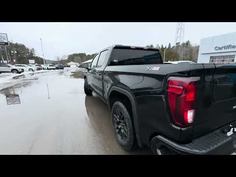2026 GMC Sierra 1500 Crew Cab Short Box 4-Wheel Drive Elevation in Black for sale at Boyer Chevrolet Buick GMC Bancroft in Bancroft, ON