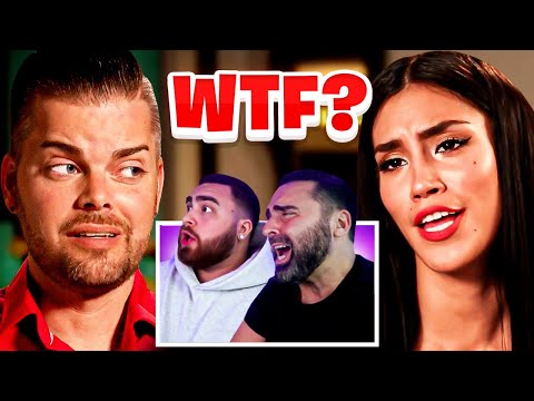 SO MANY RED FLAGS! HE CAN’T EVEN LOOK AT HER! LosPollosTV - 90 Day Fiancé: Before the 90 Days W/ Dad
