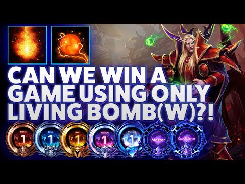 Kaelthas Pyroblast - CAN WE WIN A GAME USING ONLY LIVING BOMB(W)?! - B2GM Season 1 2024
