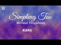 Michael Pangilinan Simpleng Tao Karaoke Instrumental