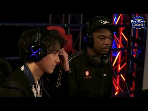 Problem-X (M. Bison) Vs John Takeuchi (Rashid) - Dream Hack Montreal 2018 - SFV