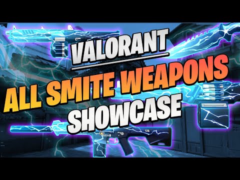 VALORANT SKINS SMITE COLLECTION BUNDLE  AND ALL IN ONE VIDEO SKIN  SHOWCASE