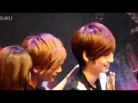 130421 boyfriend at fanmeeting janus in taiwan (jo twins focus)