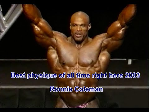 MR OLYMPIA 2003 Ronnie Coleman (Best physique of all time right here 2003 Ronnie Coleman)