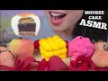 ASMR PRETTIEST MOUSSE CAKE (SOFT RELAXING EATING SOUNDS) NO TALKING | SAS-ASMR