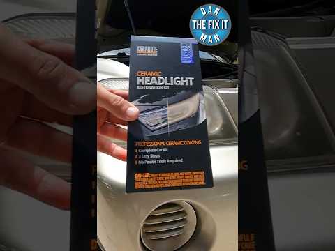 "THIS is the one you want. Trust me. Just do it." - CERAKOTE® Ceramic Headlight Restoration Kit!