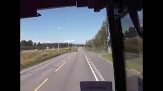 preview picture of video 'Norway tunnels, Norweskie tunele z Moss Lufthavn Rygge, Rygge ekspressen (Rygge Airport Bus)'