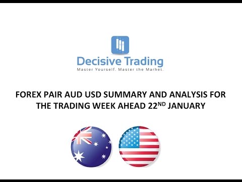 Aud Usd Forex Market Analysis For Trading Week Ahead Sun 22nd Jan