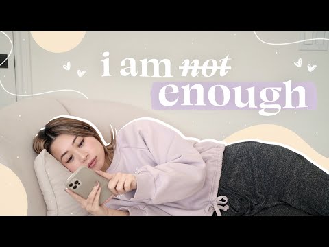 how to stop feeling not good enough 🤍 heal your self worth