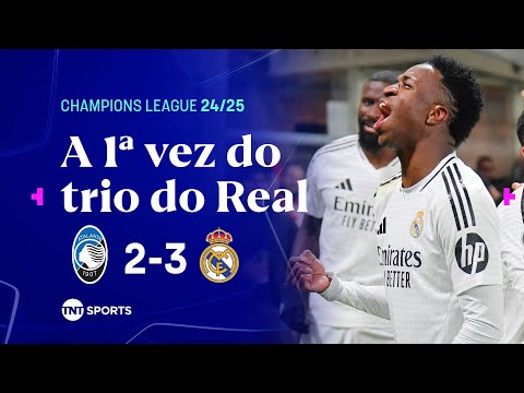 Gols e lances de Atalanta x Real Madrid