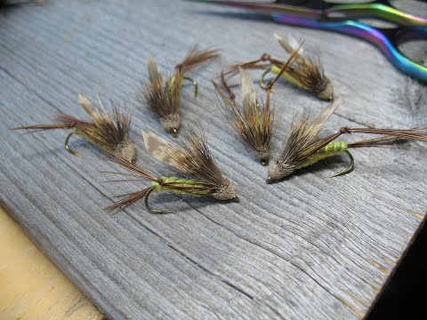 Perhonsidontaa / Fly Tying - Heinäsirkka / Grasshopper