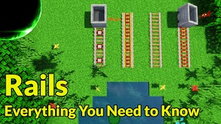Rails: Everything You Need to Know (1.21.8 & Down) | Minecraft Redstone Engineering Tutorial