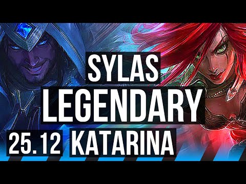 SYLAS vs KATARINA (MID) | Legendary, 15/4/8 | KR Master | 25.12