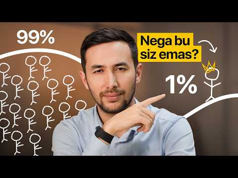 99% odamlardan o'tib ketish oson