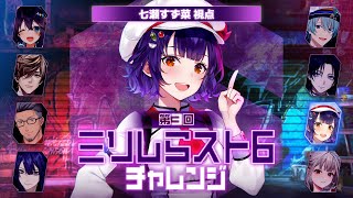 【 スト6 】#ミリしらスト6チャレンジ ではじめてのスト6！七瀬視点【七瀬すず菜/にじさんじ】