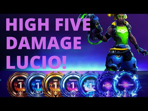 Lucio High Five - DAMAGE LUCIO - Bronze to GM Season 3 (Silver 2)