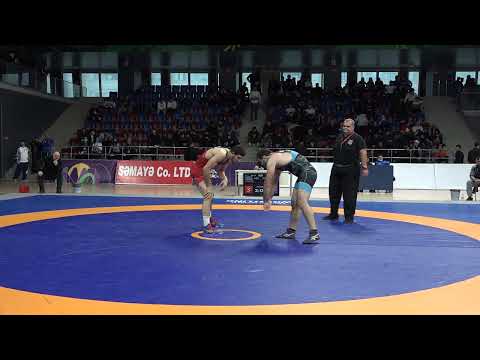 Bronze FS - 86 kg: Kamran Tağıyev - Sədman Əmirov