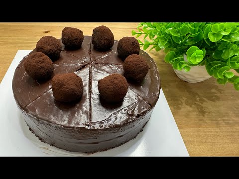 The pleasure of an amazing chocolate cake , Chocolate cake recipe that you will definitely love ❤️