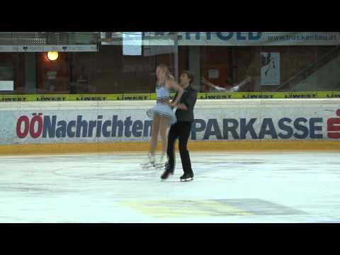 8 Rebecca KEMPT / Luke RUSSEL (GBR) - ISU JGP Austria 2012 Junior Ice Dance Short Dance