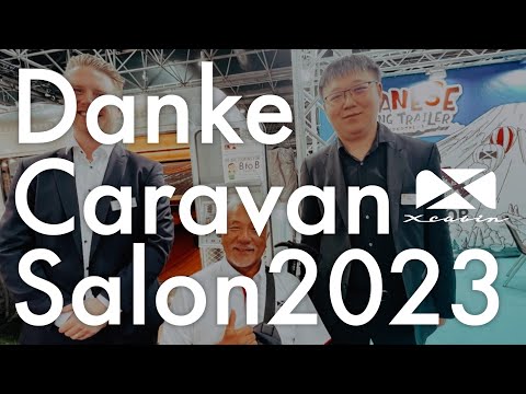 Thanks!! Danke!! Caravan Salon 2023 X-cabin from Japan