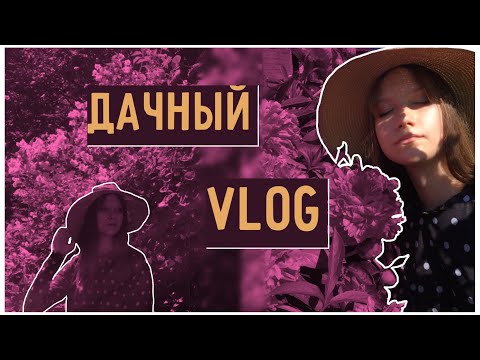 Дачный VLOG ✌🏼 | Идея для фото на даче | Ksusha Rey