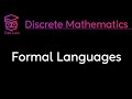 Discrete Mathematics Formal Languages