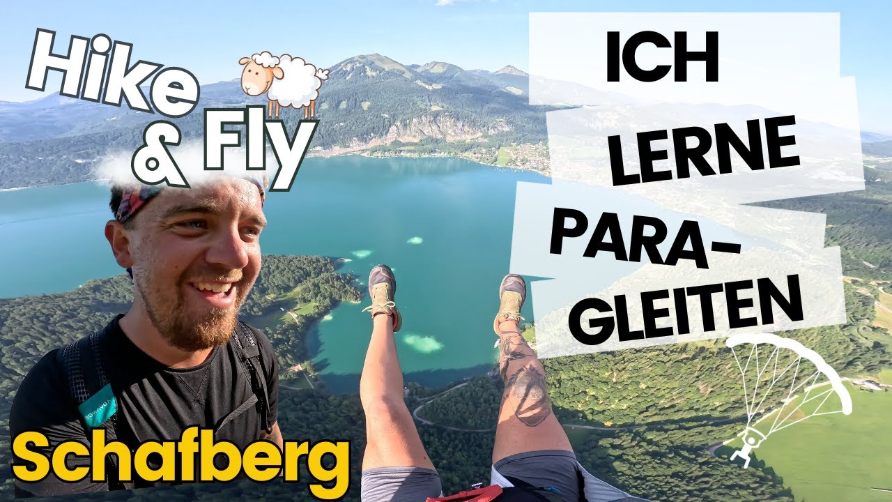Hike and Fly am Schafberg: Atemberaubender Blick auf den Wolfgangsee! 🪂🏔️💦