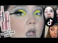 TESTING TIK TOK VIRAL MASCARA MAYBELLINE SKY HIGH IS IT REALLY AS GOOD AS IT SEEMS