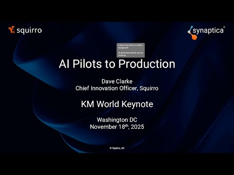 Keynote: From Pilot to Production: Enterprise Autonomization