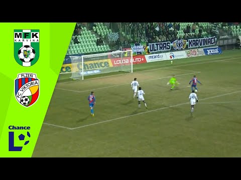Chance Liga Highlights: MFK Karviná : FC Viktoria Plzeň 0:2 (20. kolo)