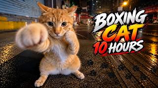 Boxing Cat 10 Hours