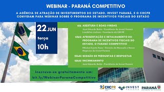 Webinar - Paraná Competitivo