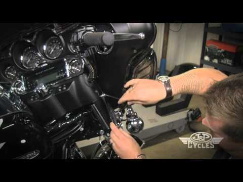 Install Custom Tie Down Brackets to Forks Kuryakyn • JPCYCLES.COM