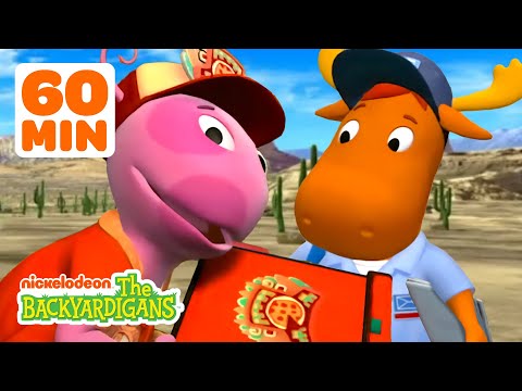 Uniqua Delivers Pizza & Tyrone Has a Special Delivery! w/ Pablo | 60 Minutes | The Backyardigans