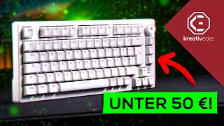 WAHNSINN! Die BESTE Gaming Tastatur UNTER 50€! Hot Swap, knob und genialer Klang! Sharkoon SGK25