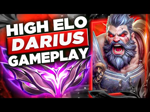 S13 High Elo Darius Gameplay #19 - Season 13 Split 2 SoloQue - Split 2 Darius Builds&Runes