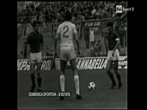1976/77, Serie A, Milan - Perugia 2-1 (01)